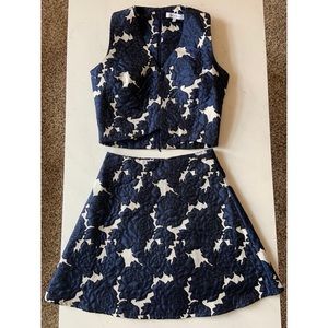 Authentic Lucy Paris Skirt Set